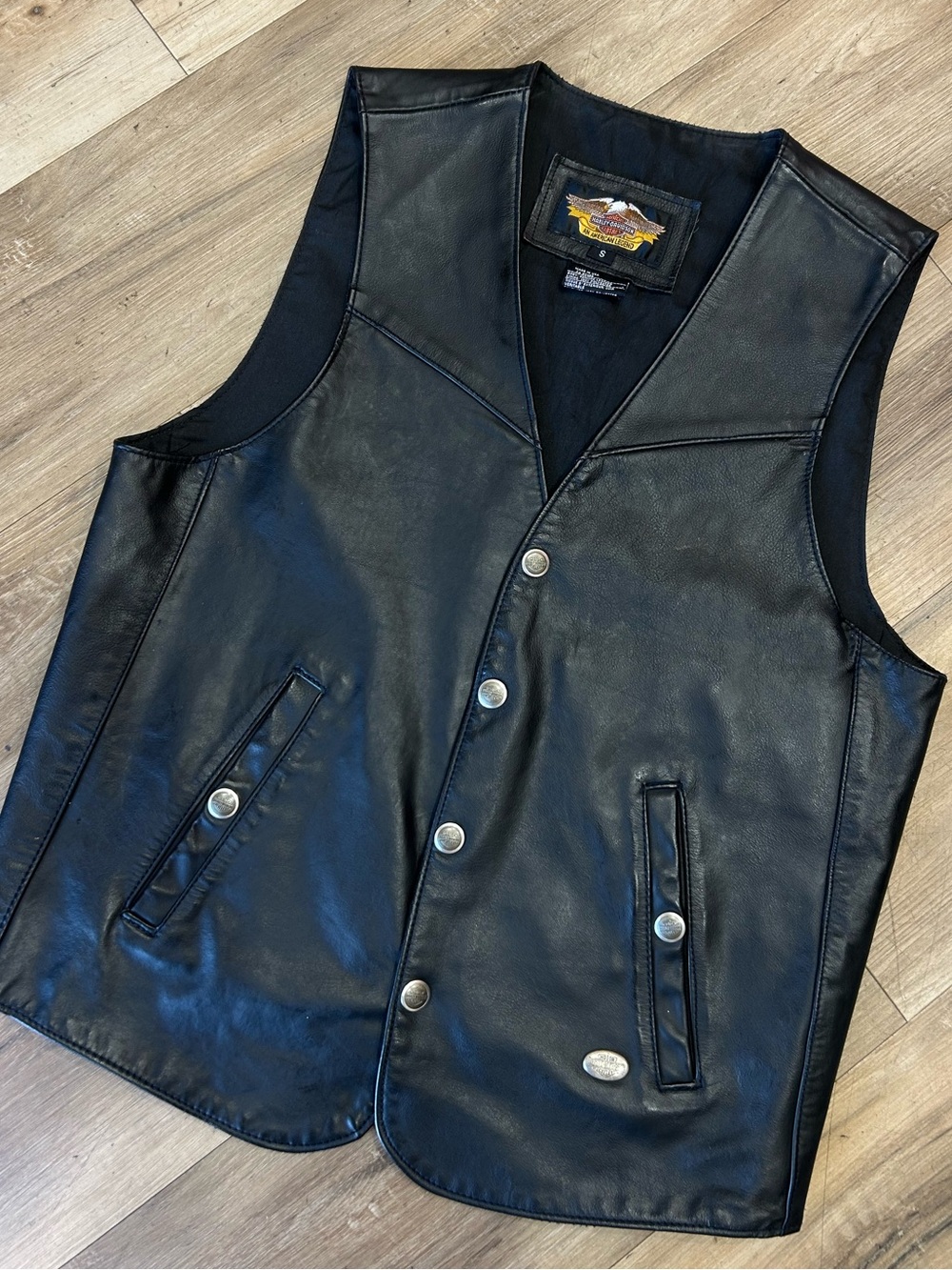 Vintage Harley Davidson Vest